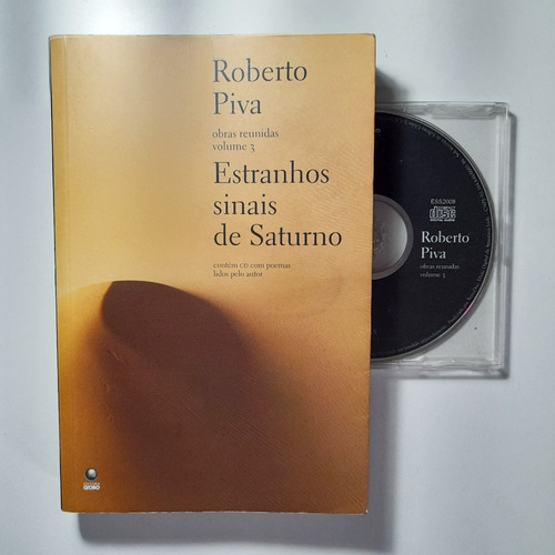 Livro, Roberto Piva, Estranhos Sinais De Saturno C/ Cd. (Usado)