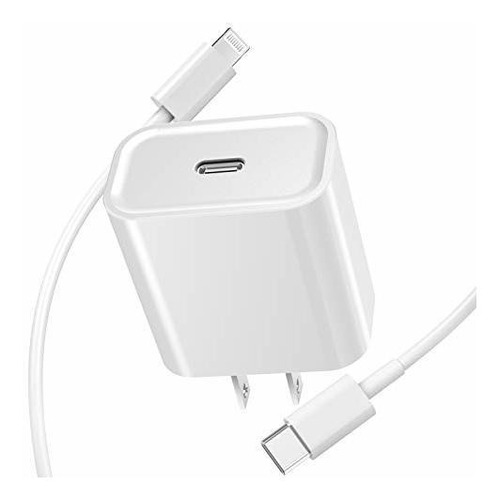 [apple Mfi Certificado] Cargador De Pared Rápido De 4p3n9