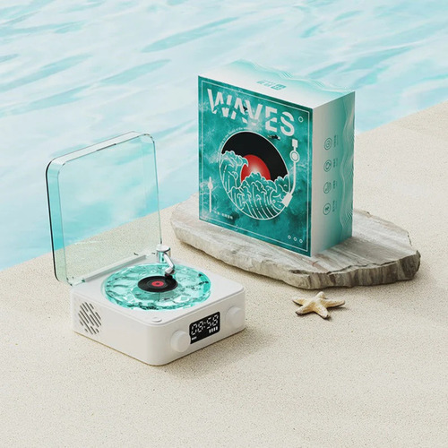 Parlante Proyector Vintage - Tocadiscos - Waves Vinyl