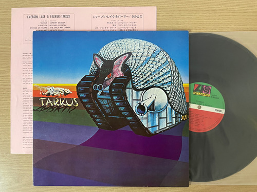 Lp Emerson Lake Palmer Tarkus Vinil Importado 1971 Japão 1st