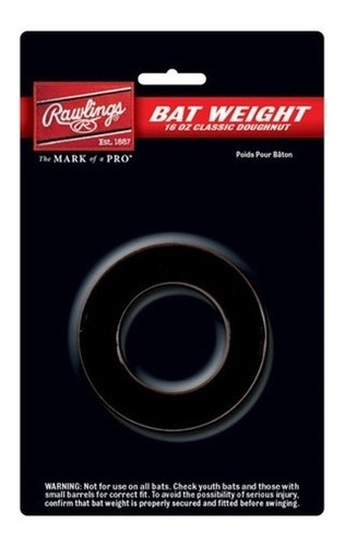 Rawlings Contrapeso Para Bat De 16oz