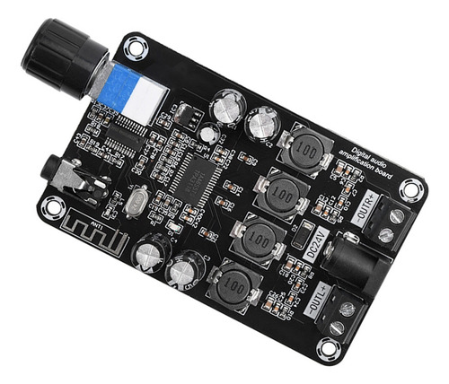 Módulo Amplificador Dc12v-24v Clase D 50wx2 Hifi Stereo Blue