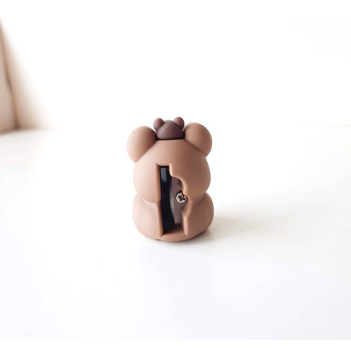 Sacapuntas Kawaii Temperino Koala Y Conejo Color Marrón