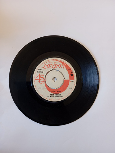 Vinilo Single De Tom Jones --puppet Man ( Y150 (Usado)