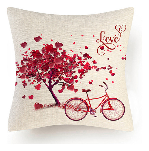 Juego De 4 Fundas Para El Día De San Valentín En L, 18 X 18