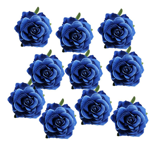 40 Piezas De Capullos De Rosa De Seda Artificial Cabezas De