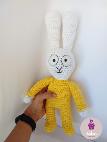 Conejo Simón + Gaspar Tejido A Crochet. Conejito Amigurumi