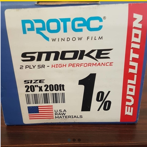 Bobina Papel Ahumado Marca Protec 1%