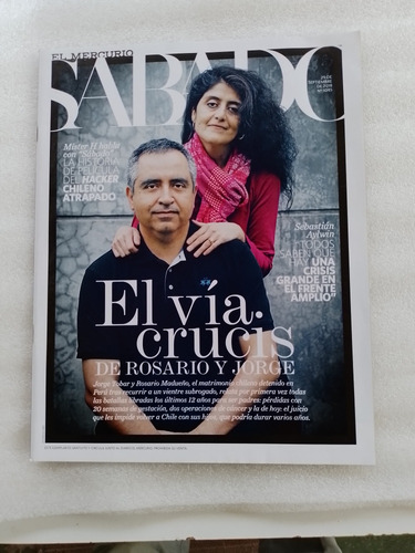 Revista Sábado El Mercurio 29 Septiembre 2018