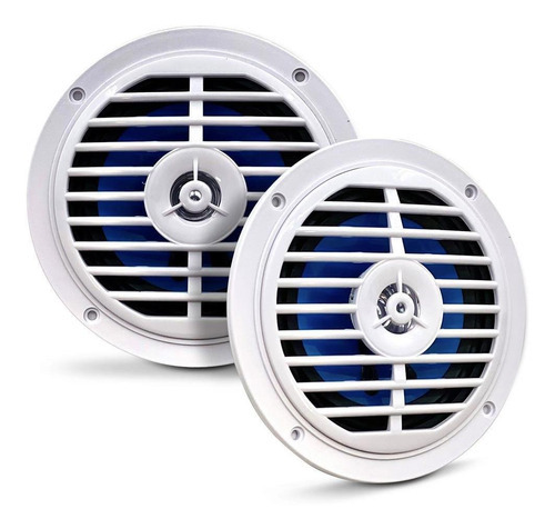 Parlantes O Altavoces Impermeables Blanco Pyle Plmr57w