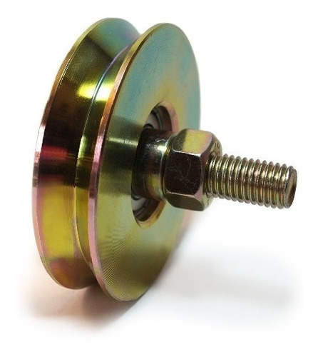 Imagen 5 de 10 de Rueda Porton Corredizo Doble Ruleman V 90 Mm Kit Instalacion