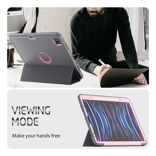 Funda Desmontable For iPad Pro 12 9 3th 4th 5th 6th Gen