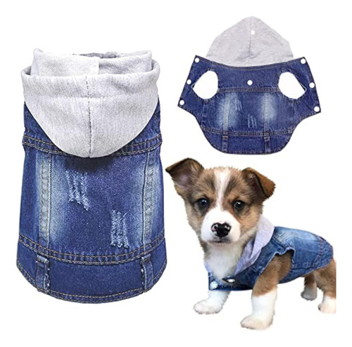 Sild Ropa Para Mascotas, Chaqueta Vaquera Para