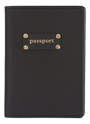 Estuche Eccolo Travel Passport De Piel Sintética Con Bolsill