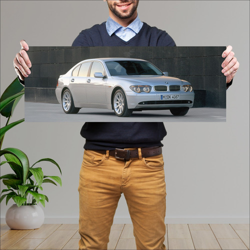 Cuadro 30x80cm Auto 2001 Bmw 7 Series 82813 271