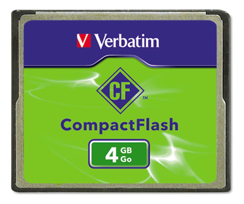 Verbatim Compactflash 4 Gb Tarjeta Memoria