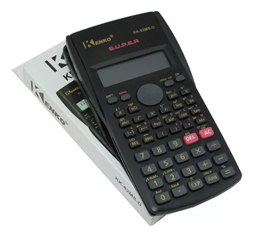 Calculadora Cientifica Display Grande 12 Dígitos. 1º Calidad Color Negro