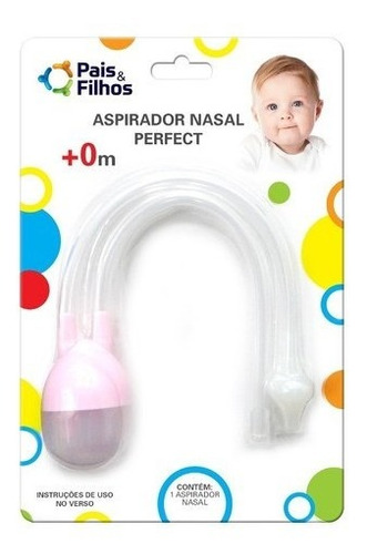 Aspirador Nasal Bebe Sugador Catarro - Pais E Filhos