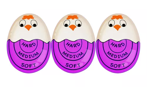 Temporizador de huevos perfecto para hervir huevos por temperatura,  ayudante de cocina, temporizador de huevos, herramientas de sincronización  para regalos - AliExpress