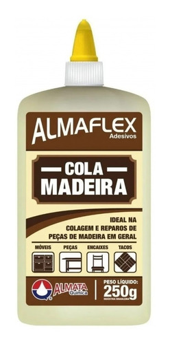Cola Madeira  Kit Com 10 Almata 250g