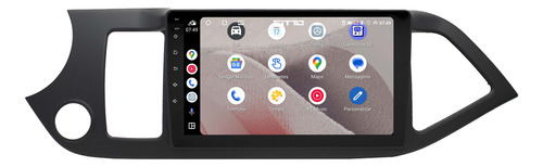 Multimidia Kia Picanto 13/18 9p Android 14 2gb 64gb Carplay