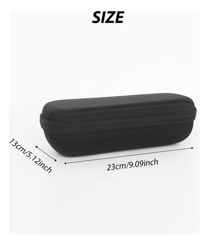 Funda Impermeable Y Resistente Para Altavoz Bluetooth Negr