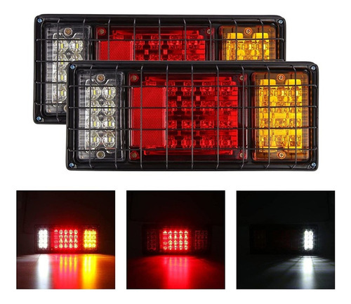 Kit De 40 Luces Traseras Led Para Remolque, Luces De Giro