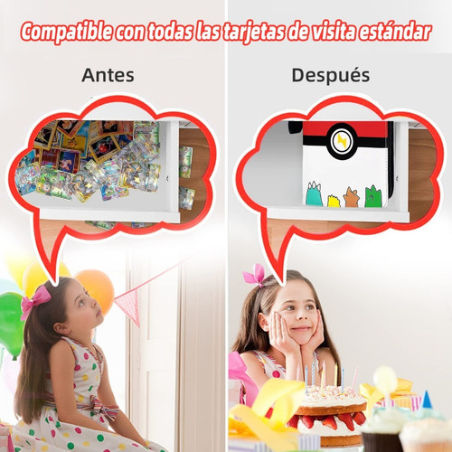 Tarjetero Pokémon 4 Bolsillos 400 Cartas Álbum Ff