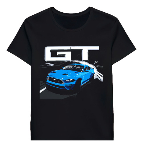 Remera Mustang Gt V8 Gt350 Gt500 Grand Touring Drif 43848530