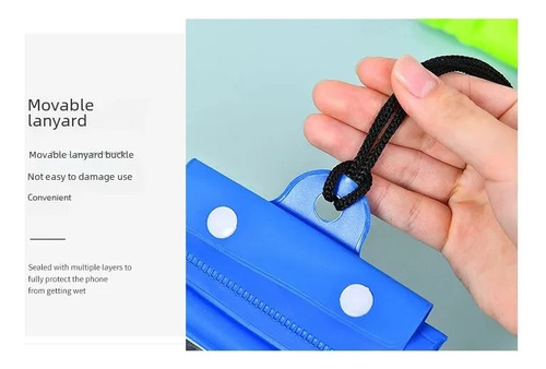 Kit 10 Capas Celular Á Prova D'água Flutuante Não Afunda