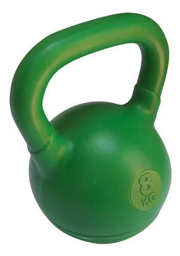 Pesa Rusa O Kettlebell Pvc Gym Fitness Entrenamiento 8 Kg