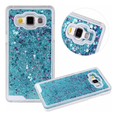 Case Liquido Escarchado Samsung  A7 2015