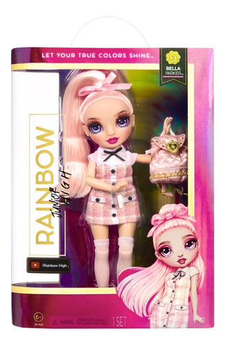 Imagen 2 de 10 de Rainbow High Fashion Muñeca Jr Serie 2 Coleccion Moda Ed