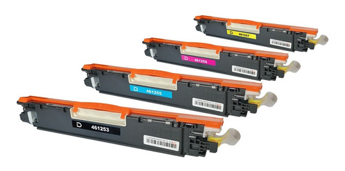 Pack 4 Toner 126a  Ce310 311 312 313 1025nw Negro Y Colores