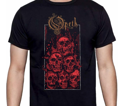 Opeth - Skulls - Rock / Metal Polera - Cyco Records