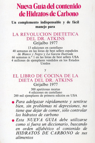 Imagen 2 de 4 de Nueva Guia Del Contenido Hidratos De Carbono - Dell Publish.