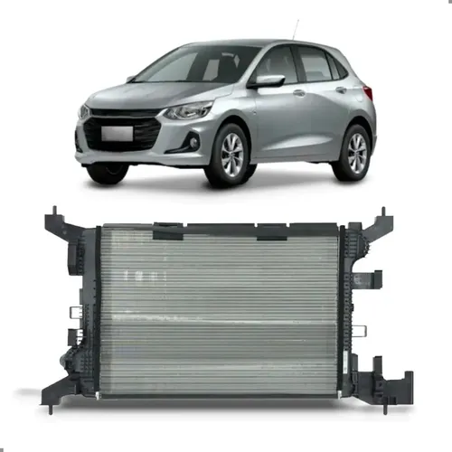Radiador Onix 2020 2021 2022 2023 2024 Manual Aspirado 1.0 ...