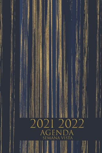 Agenda 2021 2022 Semana Vista: Planificador 2021-2022 Calend
