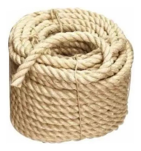 80 Metros Cuerda 25mm Soga Henequen Ixtle Premium 1 Pulgada