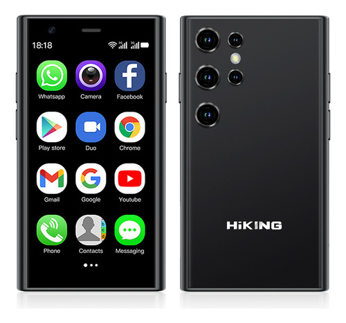 Mini Phone Hiking Mini S23 3g 2gb Ram + 16gb Rom Black Dual Sim Android 8.1 Cámara Frontal De 0.3 Mp