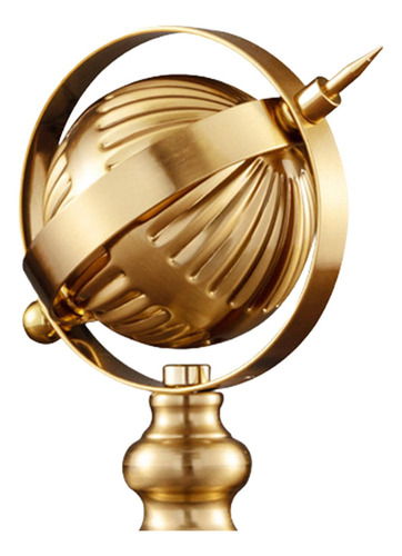 Adorno De Globo, Escultura De Estatuilla De Globo, Estatua