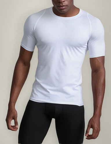 Baloncesto De Verano Para Hombre, Manga Corta, Ajuste Ajusta