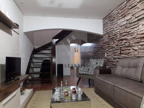 Sobrado Com 3 Dormitórios À Venda, 171 M² Por R$ 550.000,00 - Jardim Las Vegas - Santo André/sp - So0125