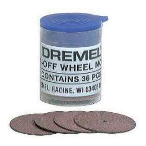 Rueda Corte (36 Pzas) Para Moto-tool Dremel 2615000409