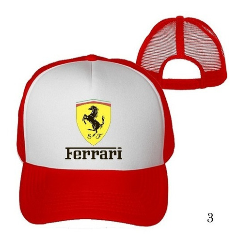 Gorra Trucker Visera Autos Chevrolet Fiar Renault Ferrari