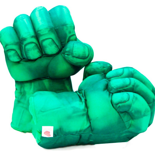 Luvas Punhos Do Incrível Hulk Par De Luvas Infantil
