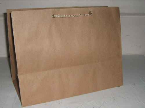 Bolsa De Papel Kraft Mediana Boutique