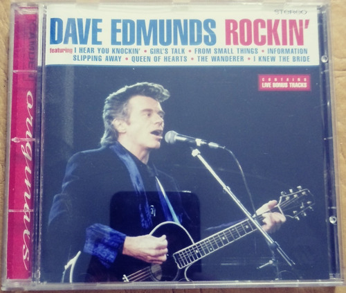 Dave Edmunds - Rockin' Cd Alemania (con 6 Canciones En Viv 