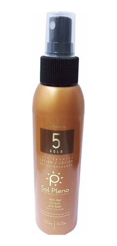 Imagen 2 de 11 de Locion Sol Pleno Tono 5 Gold En Spray X3 Unidades