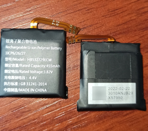 Batería Para Smartwatch Huawei Watch Gt 3, Gt 2, Gt 2 Pro